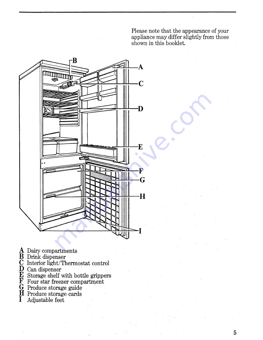 Zanussi DF 62/26 Скачать руководство пользователя страница 5