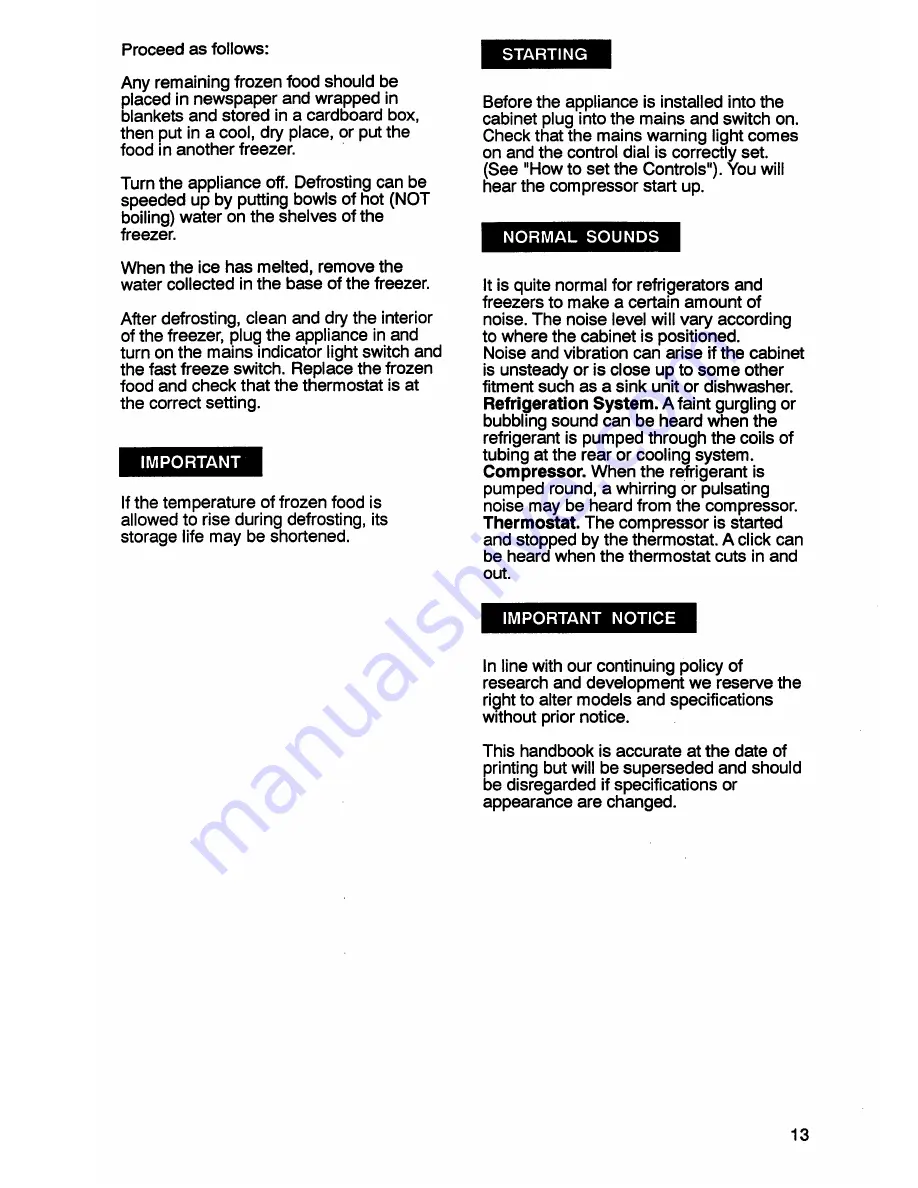 Zanussi DVi 35 Instruction Booklet Download Page 15