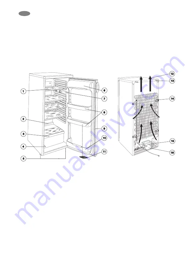 Zanussi ZRA 625 CW Instruction Book Download Page 14