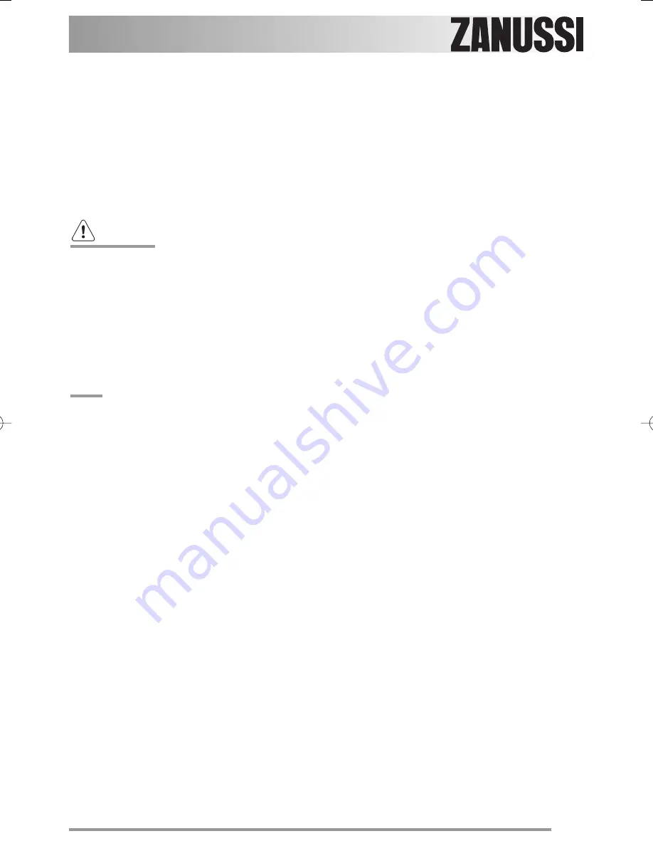 Zanussi ZWF 1221 G User Manual Download Page 27