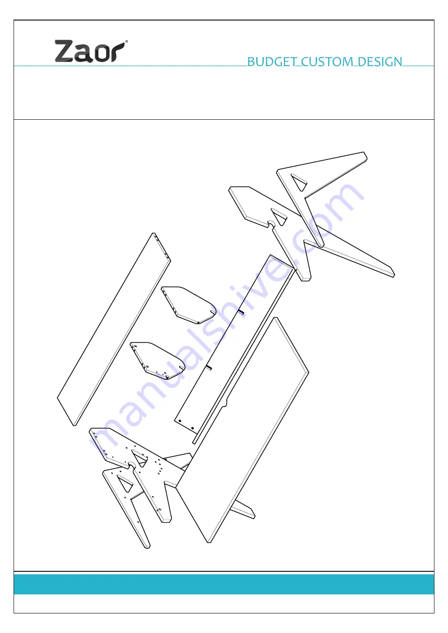 Zaor Vision W Assembly Manual Download Page 3