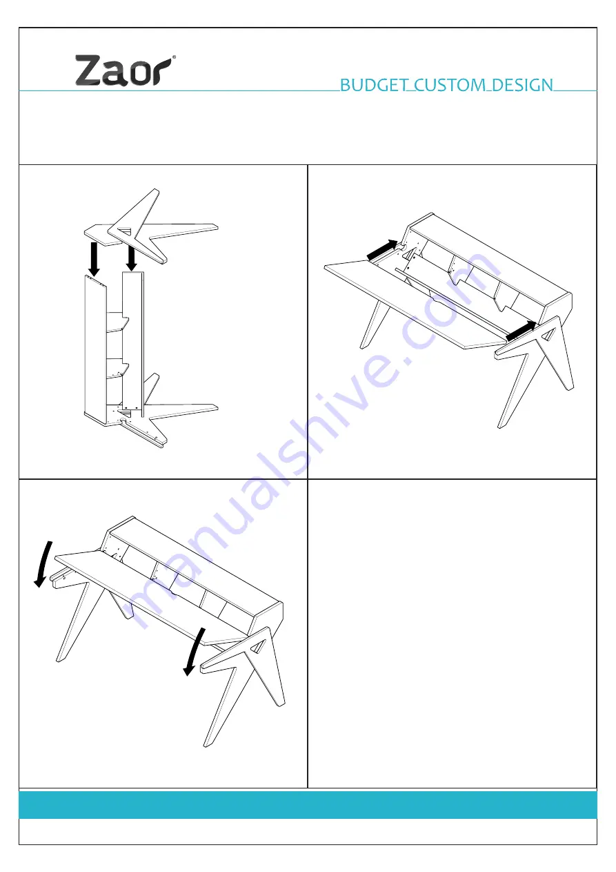 Zaor Vision W Assembly Manual Download Page 5