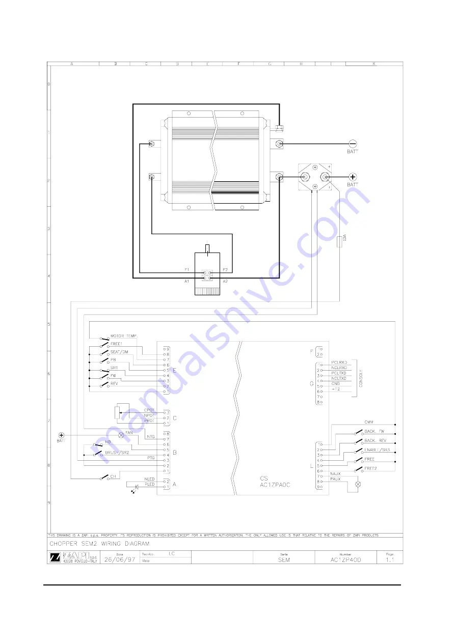 Zapi ZAPIMOS Series Installation And User Manual Download Page 24