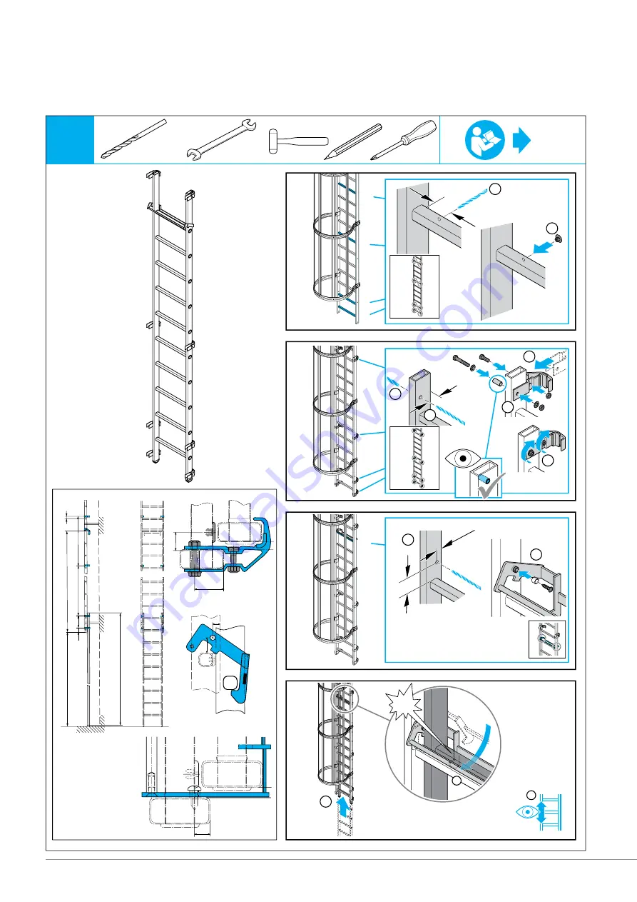 zarges 41286 Installation And Use Instructions And Warnings Download Page 62