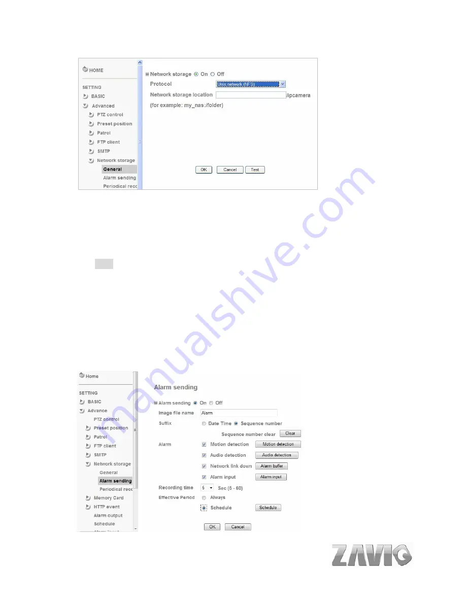 Zavig F7110 User Manual Download Page 72