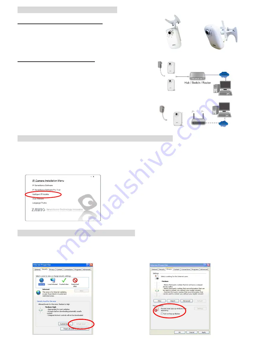 Zavio F3100 Quick Installation Manual Download Page 2