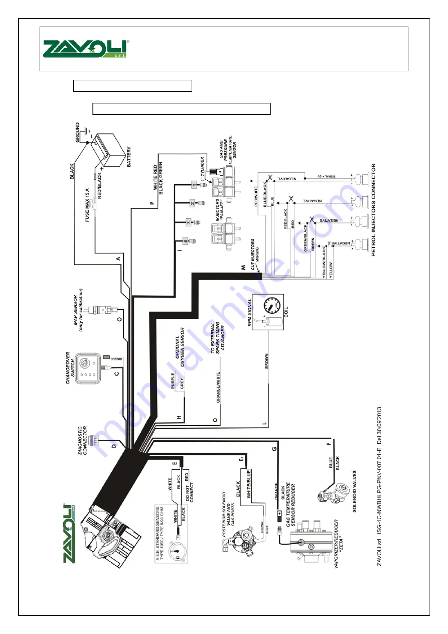 Zavoli Bora Technical Instructions And Installation Manual Download Page 15