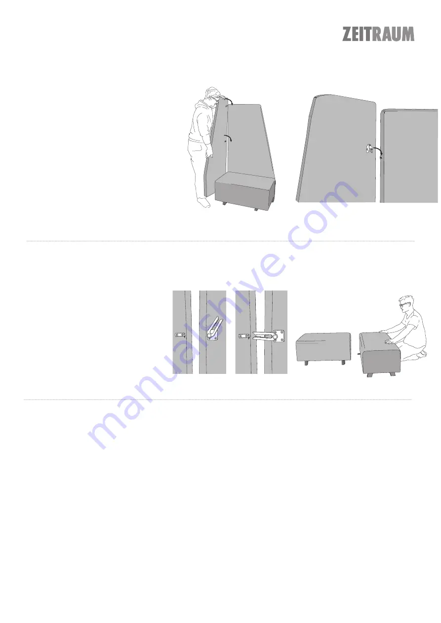 ZEITRAUM SIDE COMFORT Assembly Instructions Download Page 3