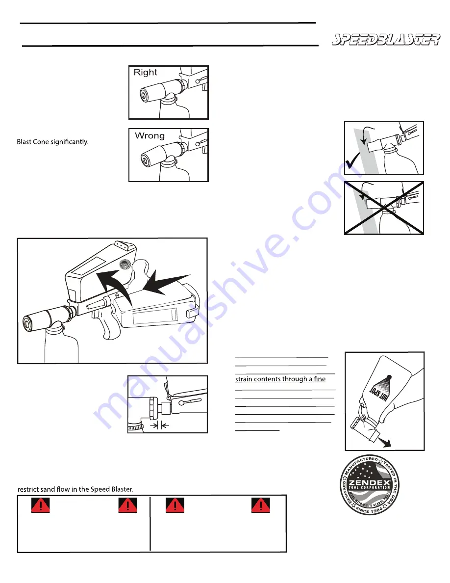 ZENDEX HOT SPOT HS2020 Safety And Operating Instructions Download Page 2