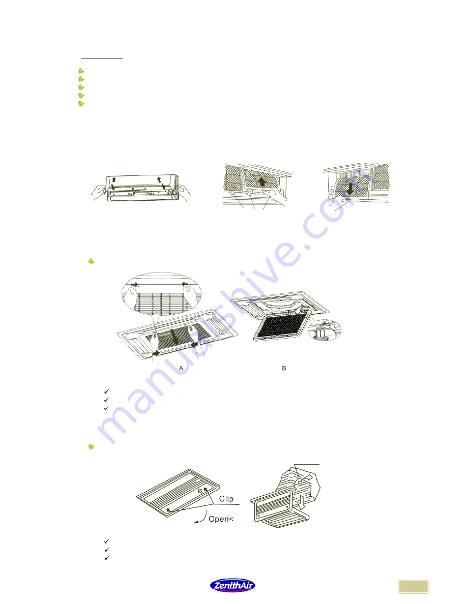 Zenith Air Air Conditioner Скачать руководство пользователя страница 20