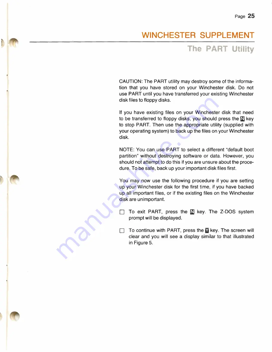 Zenith Z-100 Series User Manual Download Page 26