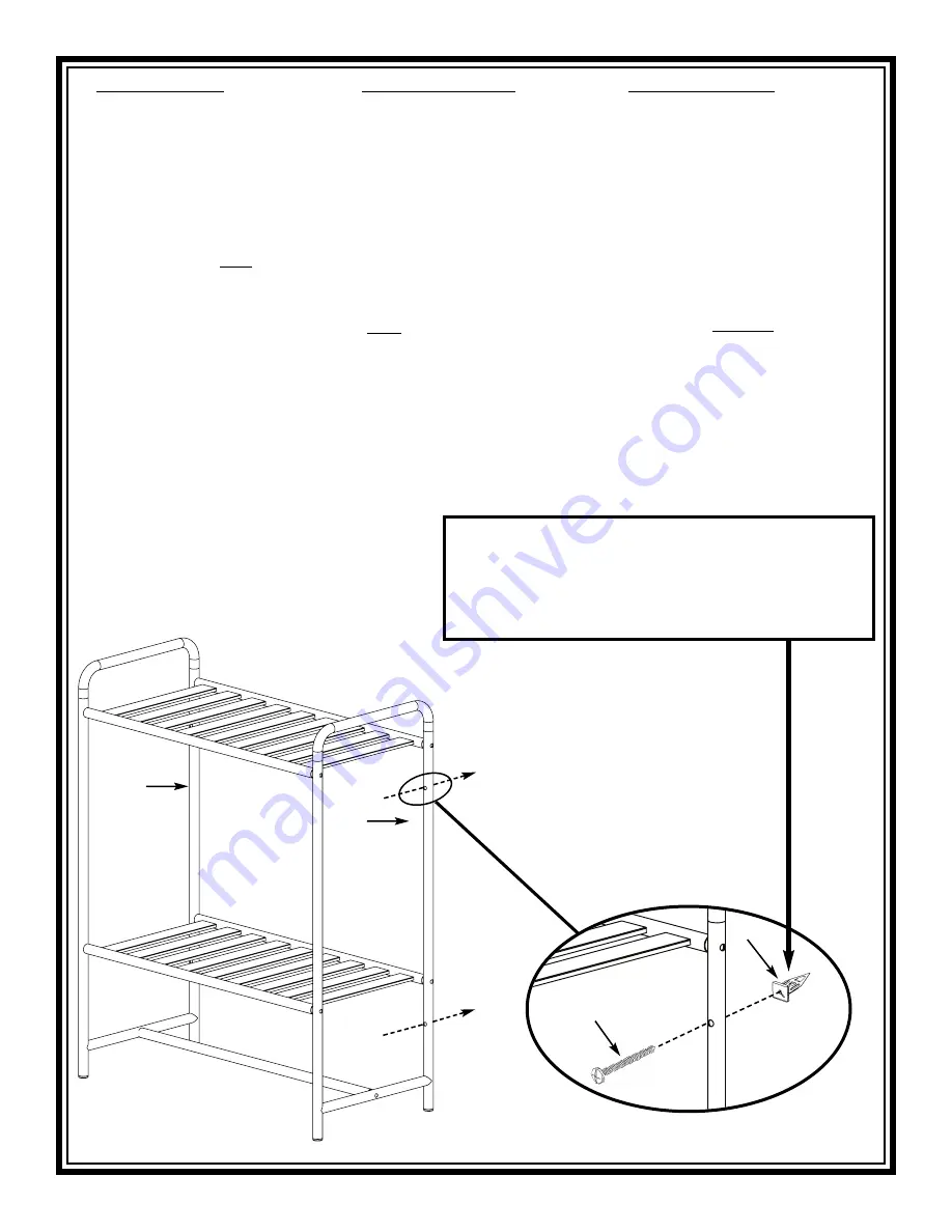 Zenna Home 2212NN Assembly Instructions Manual Download Page 6