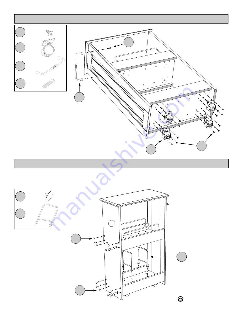 Zenna Home 9227WW Assembly Instructions Manual Download Page 8