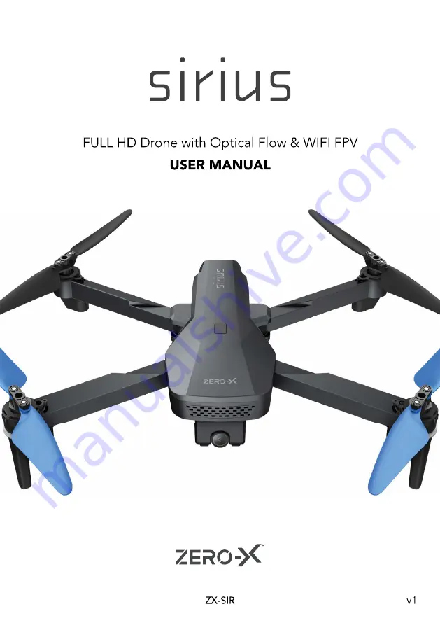 ZERO-X sirius User Manual Download Page 1