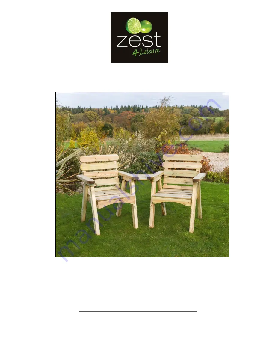 Zest Abbey Companion Seat Assembly Instructions Download Page 1