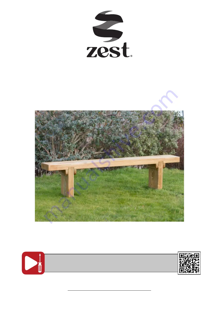 Zest Rebecca Bench 00005 Скачать руководство пользователя страница 1