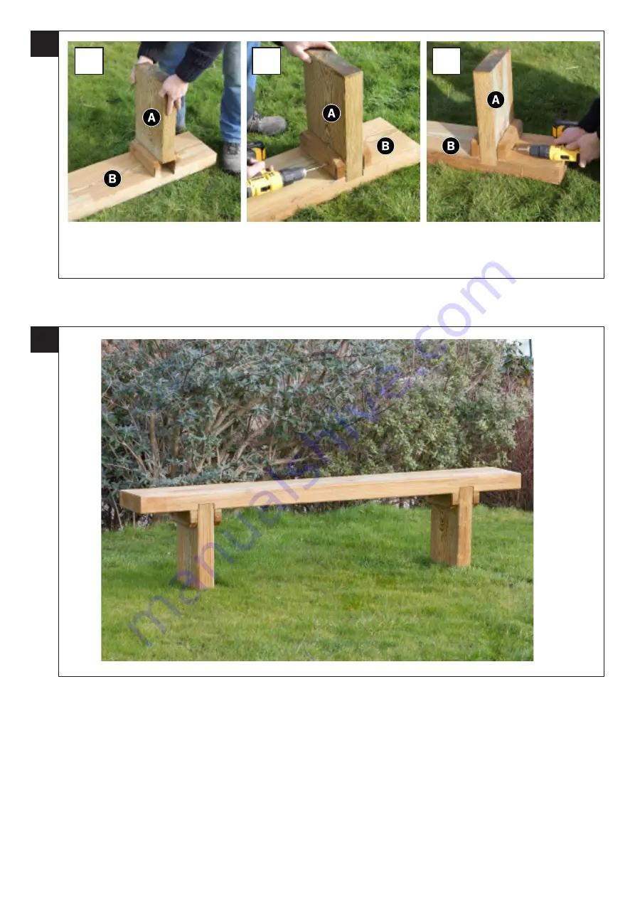 Zest Rebecca Bench 00005 Скачать руководство пользователя страница 4