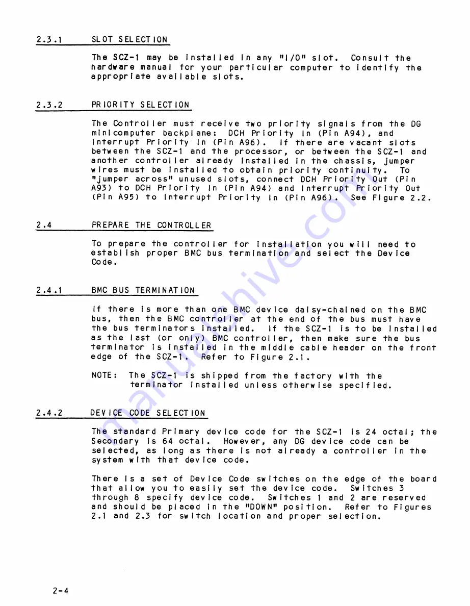 ZETACO SCZ-1 Technical Manual Download Page 16