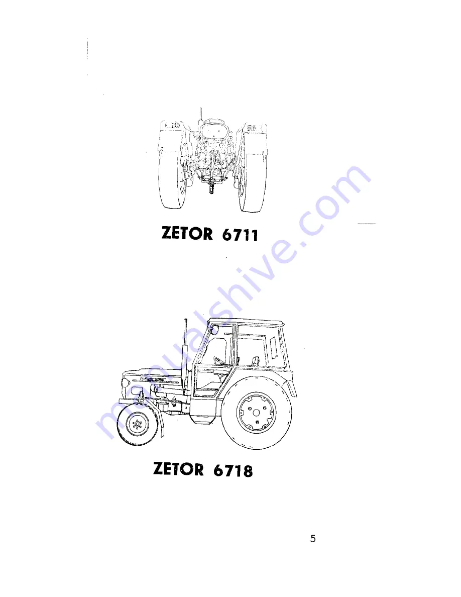 Zetor 4712 Скачать руководство пользователя страница 6