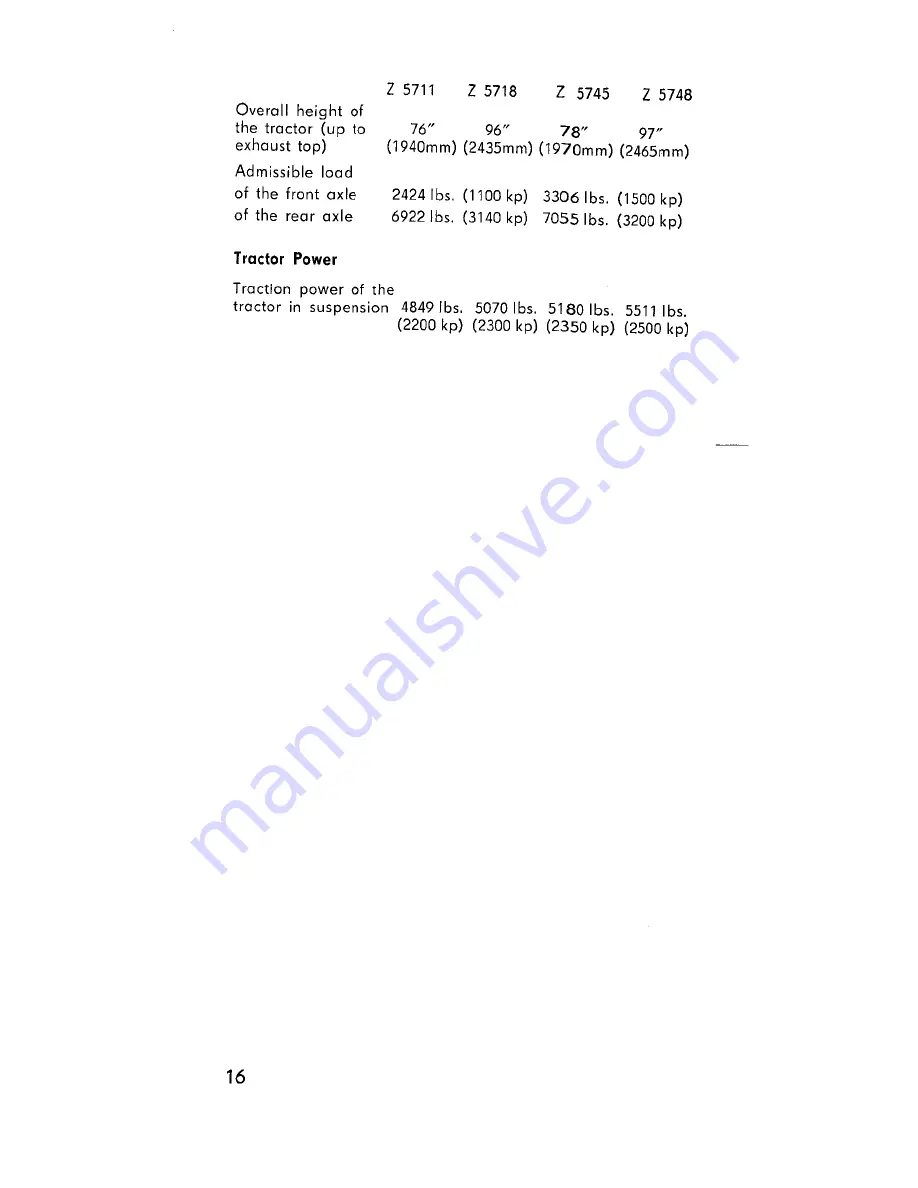 Zetor 4712 Operator'S Manual Download Page 17