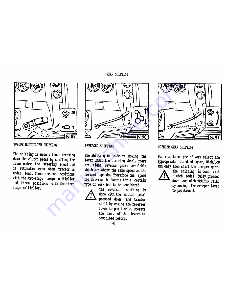 Zetor 7520 Operator'S Manual Download Page 51