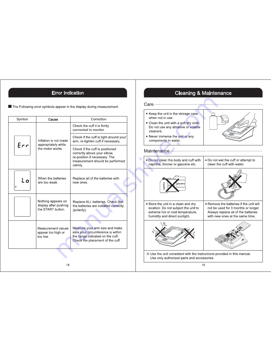 zewa UAM-880 Instruction Manual Download Page 11