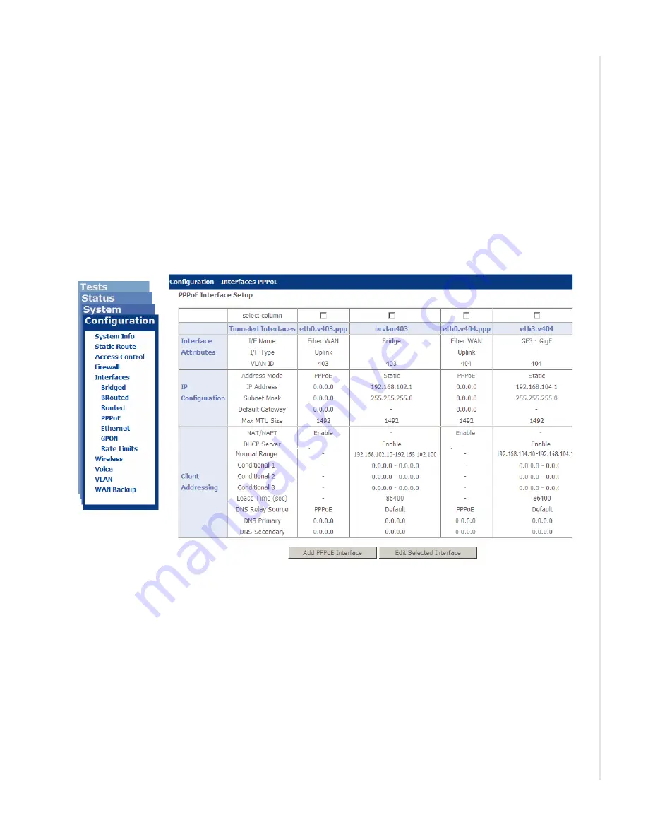 Zhone zNID-GPON-2402 Скачать руководство пользователя страница 103