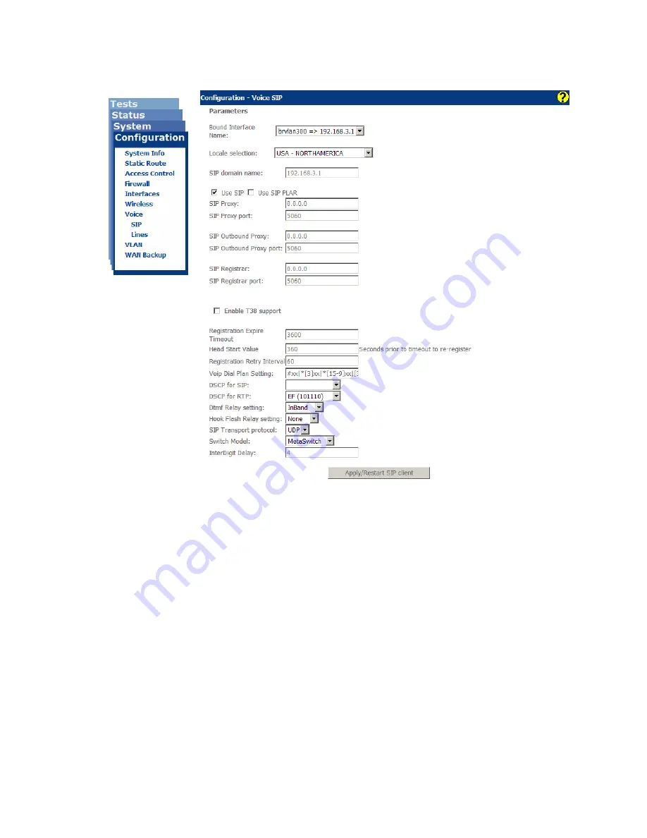 Zhone zNID-GPON-2402 Configuration Manual Download Page 192