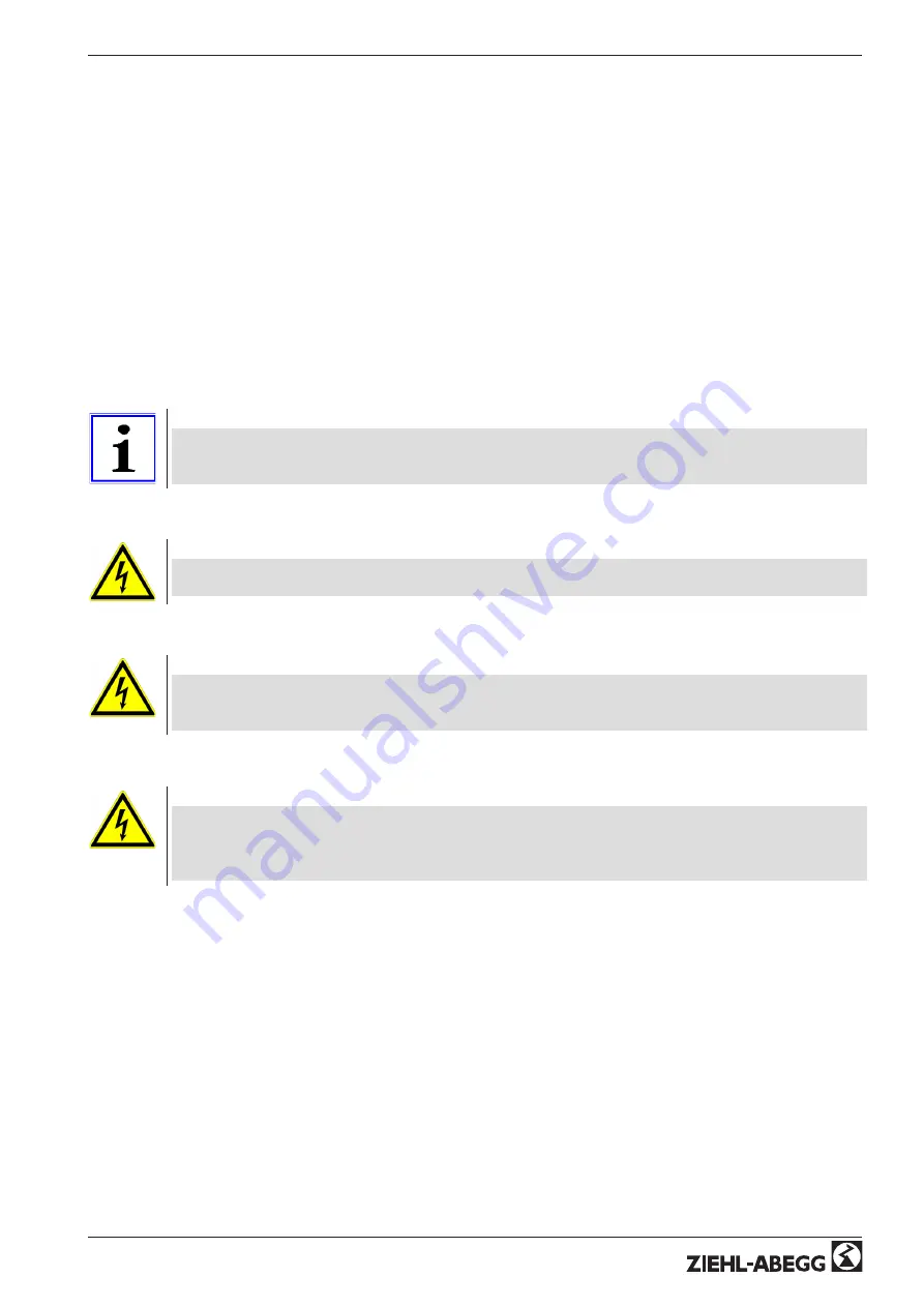 ZIEHL-ABEGG Econtrol EXDM Operating	 Instruction Download Page 13