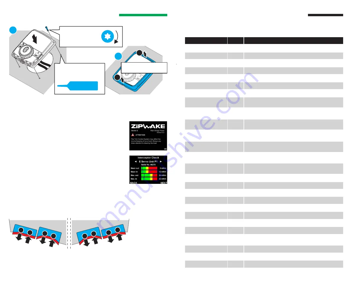 zipwake E Series Installation Manual Download Page 8