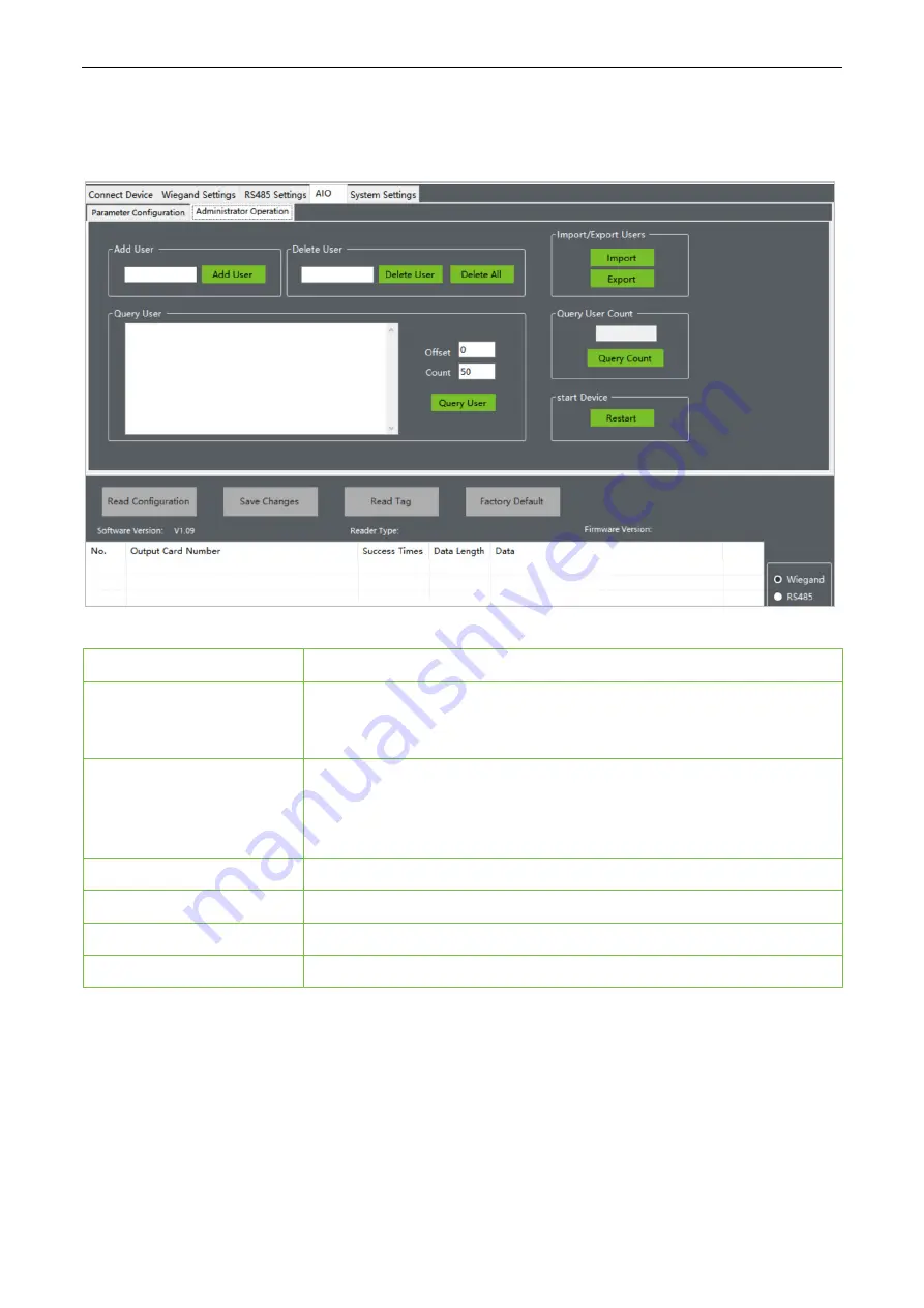 ZKTeco US1000 User Manual Download Page 15