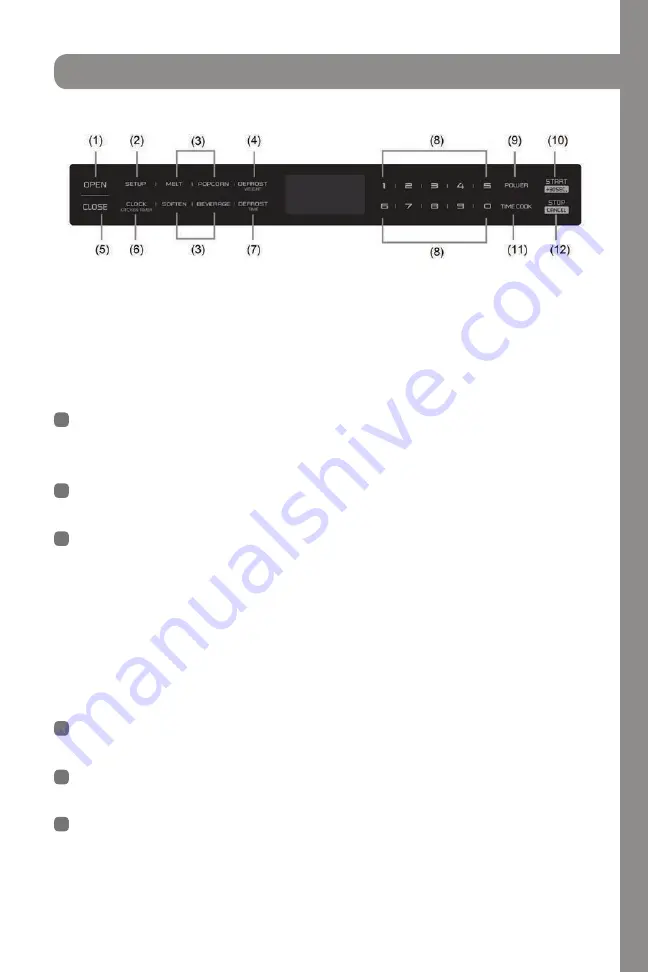 Zline EM034DW1 Installation Manual And User'S Manual Download Page 9