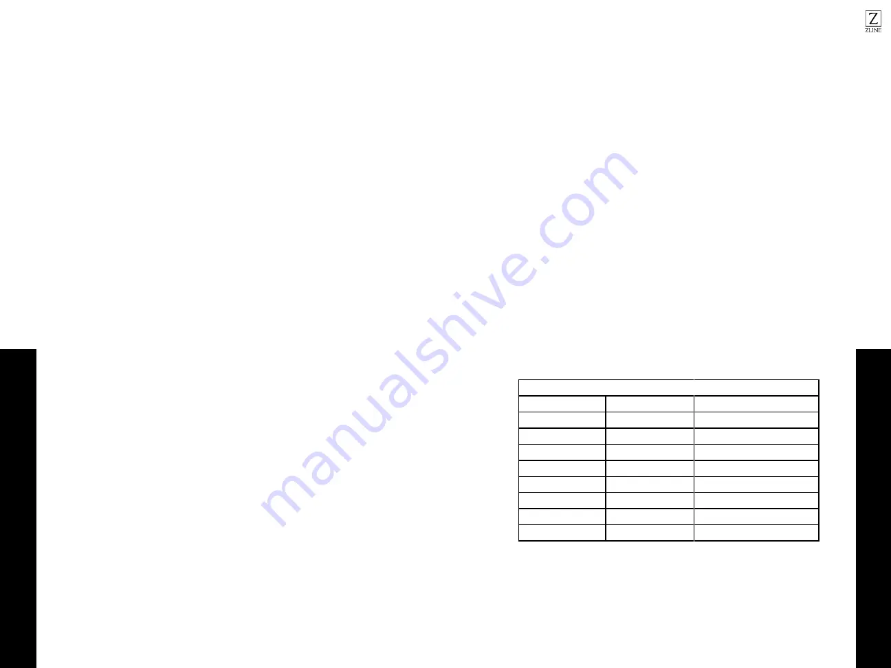 Zline MWO-24 Installation Manual And User'S Manual Download Page 17