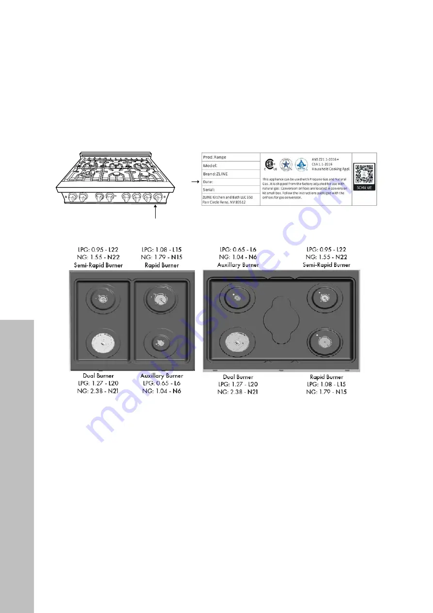 Zline RG24 Series Скачать руководство пользователя страница 26