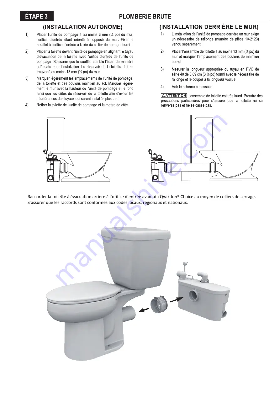 Zoeller QWIK JON 200 Скачать руководство пользователя страница 21