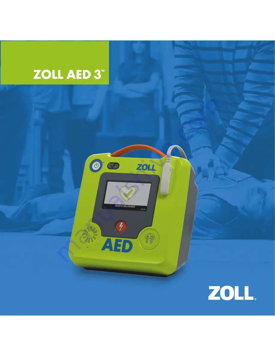 ZOLL AED 3 Quick Start Manual Download Page 1